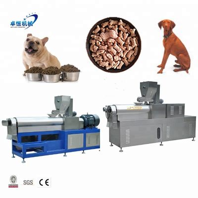 Componentes centrales del motor Máquina para hacer alimentos para mascotas 15000*2500*4000MM para producción automatizada